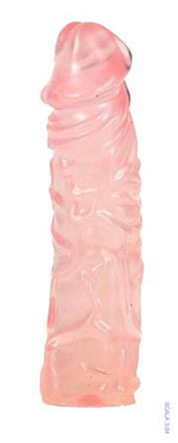 Реалистичный гелевый фаллоимитатор розового цвета Millenium Dong (00317000000000000) - изображение 1