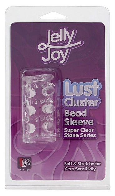 Насадка на пенис Lust Cluster Bead Sleeve цвет прозрачный (17291041000000000) - изображение 2