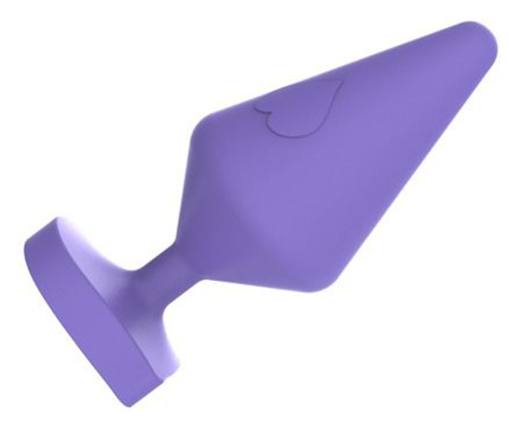 Анальна пробка Chisa Novelties Luv Heart Plug Small колір фіолетовий (20710017000000000) - зображення 2