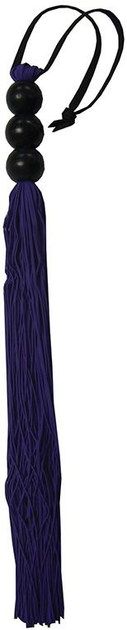 Батіг фіолетового кольору з бісером Medium Whip колір фіолетовий (12358017000000000) - зображення 1