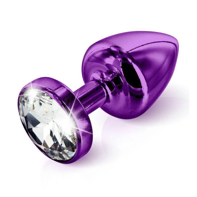 Анальная пробка Diogol Anni Butt Plug Round, 6,1см цвет фиолетовый (17198787000000000) - изображение 1