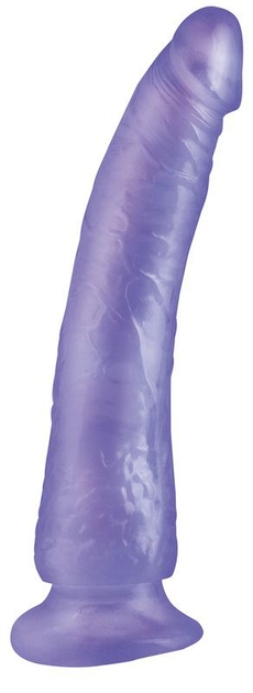 Фалоімітатор Pipedream Basix Rubber Works Slim 7 колір фіолетовий (+08542017000000000) - зображення 2