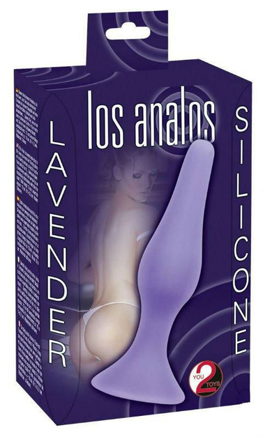Анальная пробка You2Toys Analplug Los Analos Lavender Medium, 3,2 см (14153000000000000) - изображение 2