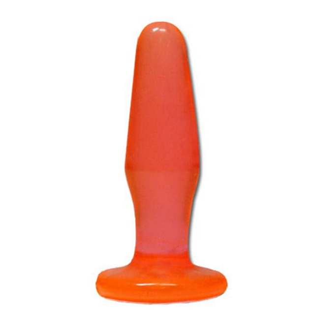 Оранжевая пробка You2Toys Jelly Fun Plug, 11 см (05621000000000000) - изображение 1
