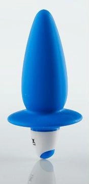 Вибрирующая анальная пробка My Favourite Anal Plug цвет голубой (13011008000000000) - изображение 1