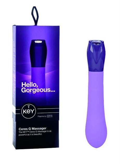 Вібромасажер Key by Jopen Ceres G-Spot колір фіолетовий (12782017000000000) - зображення 2