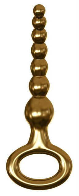 Стеклянный фаллоимитатор-елочка Pipedream Icicles Gold Edition G09 (18150000000000000) - изображение 1