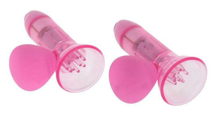 Вибропомпы на соски Seven Creations Vibrating Nipple Pump колір рожевий (13227016000000000) - зображення 2