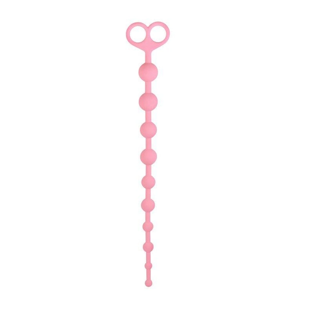 Анальний ланцюжок Psyches Premium Anal Beads колір рожевий (14328016000000000) - зображення 1