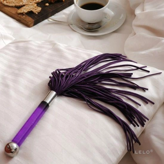 Замшева батіг LELO Sensua Suede Whip колір фіолетовий (10690017000000000) - зображення 1