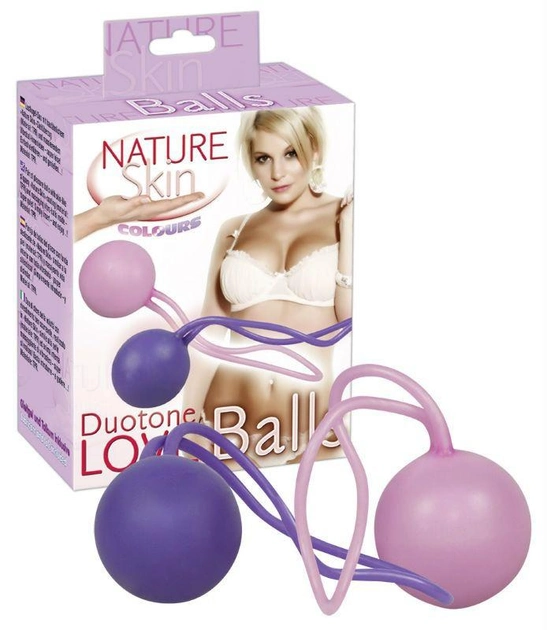 Вагінальні кульки Duotone Love Balls (14336000000000000) - зображення 1
