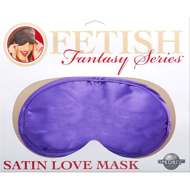 Маска на очі Fetish Fantasy Series Satin Love Mask Purple (03769000000000000) - зображення 1