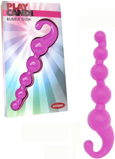 Анальний ланцюжок Vibe Therapy Play Candi Bubble Gum колір рожевий (15027016000000000) - зображення 1