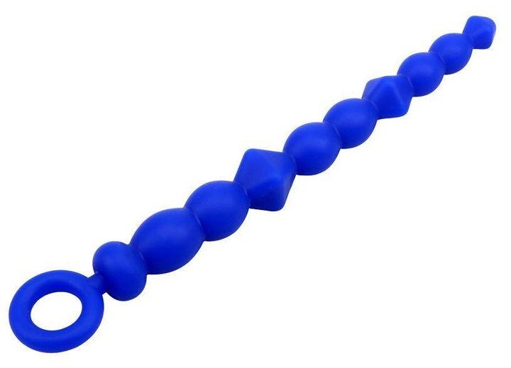 Анальний ланцюжок Chisa Novelties Fun Creation Bendy Beads колір синій (20100007000000000) - зображення 2