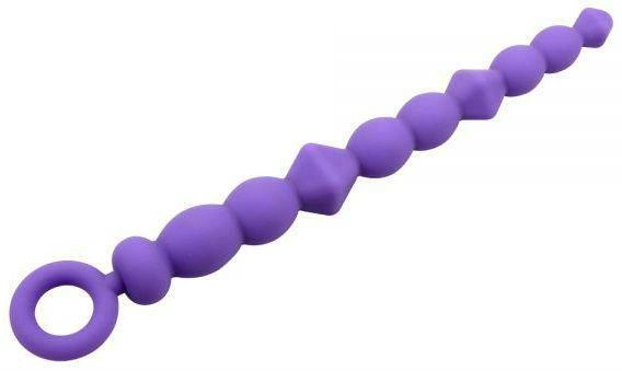 Анальний ланцюжок Chisa Novelties Fun Creation Bendy Beads колір фіолетовий (20100017000000000) - зображення 1