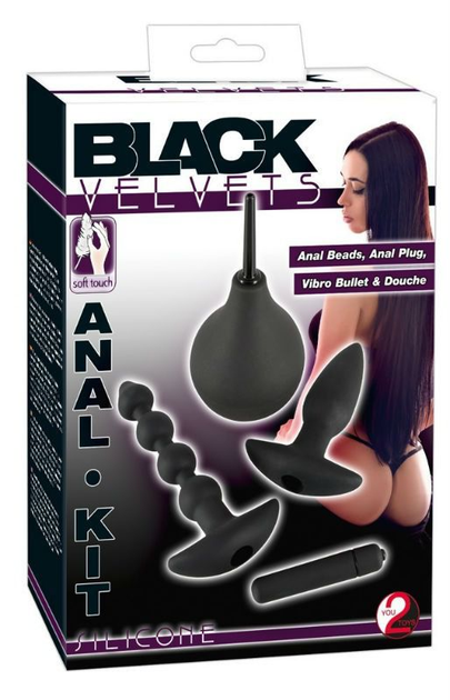 Анальный набор Black Velvets Anal Kit (18508000000000000) - изображение 8