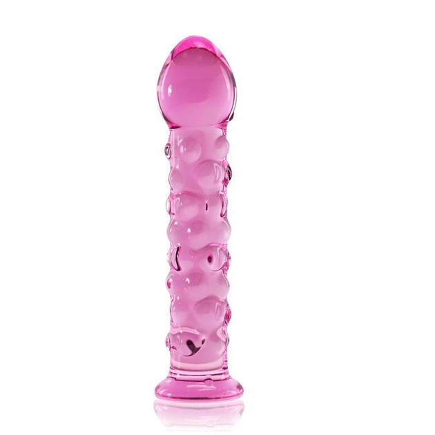 Фалоімітатор Lovetoy Glass Romance колір рожевий (18969016000000000) - зображення 1
