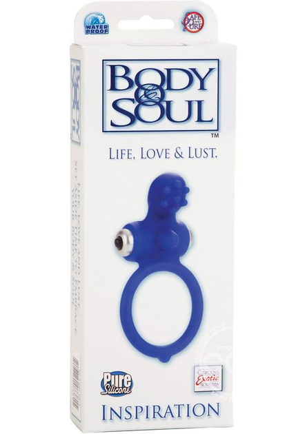 Эрекционное кольцо Body&Soul Inspiration цвет синий (13230007000000000) - изображение 1