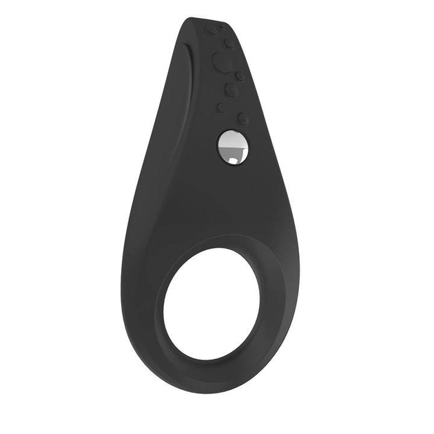 Ерекційне кільце з вібрацією OVO B3 Vibrating Ring колір чорний (12390005000000000) - зображення 1