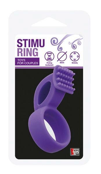 Ерекційне кільце Neon Stimu Ring With Clit Stimulator (16254000000000000) - зображення 1