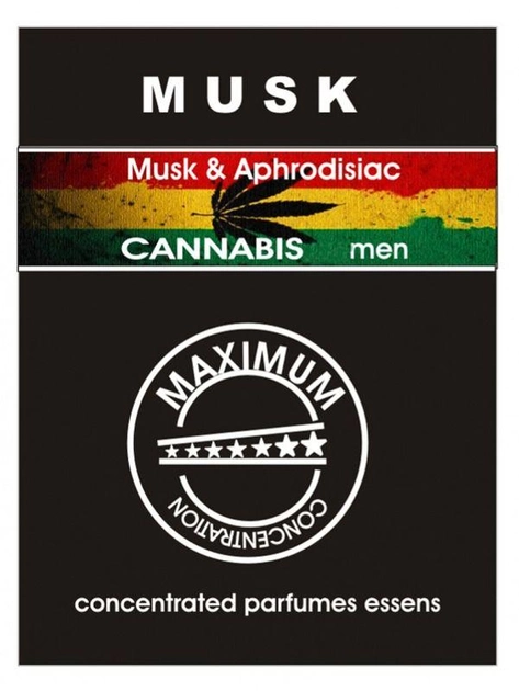 Есенція з феромонами для чоловіків Izyda Musk Cannabis, 5 мл (20726000000000000) - зображення 2