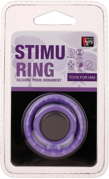 Эрекционное кольцо Stimu Ring Double (16245000000000000) - изображение 1