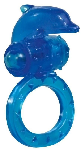 Ерекційне кільце з вібрацією Wild Dreams Ring blau (14345000000000000) - зображення 1