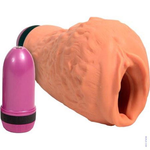 Большой мастурбатор телесного цвета в форме вагины (02162000000000000) - изображение 1
