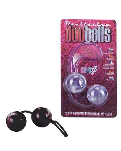 Вагинальные шарики Oscilating Duo Balls цвет черный (15019005000000000) - изображение 1
