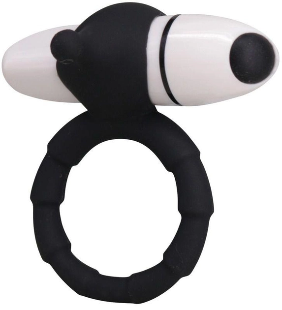 Ерекційне кільце з вібрацією Vibe Therapy Play Candi Swirly Pop колір чорний (19996005000000000) - зображення 1