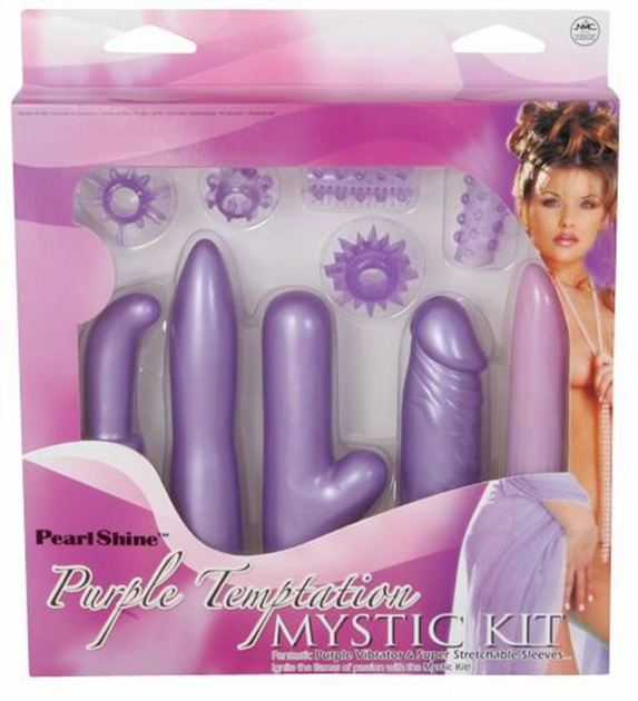 Жіночий секс-набір Purple Temptation Mystic Kit (13083000000000000) - зображення 2