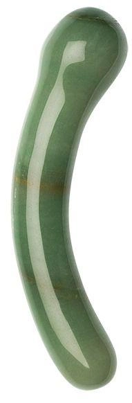 Фалоімітатор з натурального нефриту La Gemmes G Curve Jade (21745000000000000) - зображення 1