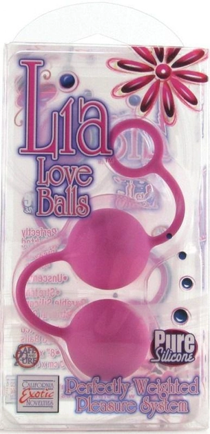 Вагінальні кульки Lia Love Balls Pink (10289000000000000) - зображення 1