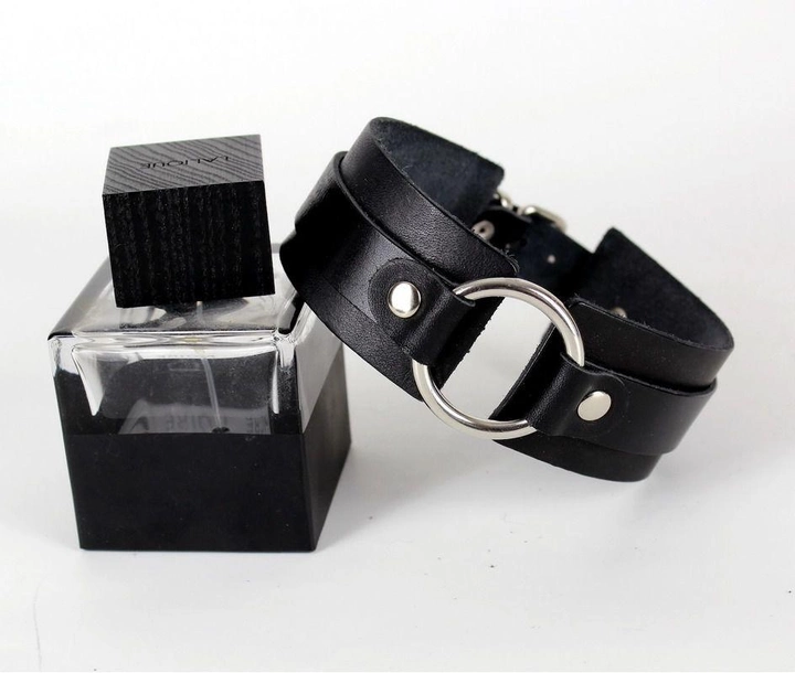 Кожаный чокер с кольцом Scappa размер M (21571000008000000) - изображение 2