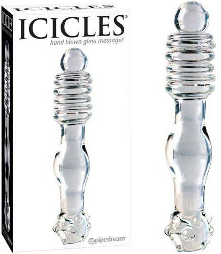 Стеклянный фаллоимитатор Icicles, 15 см (08505000000000000) - изображение 1