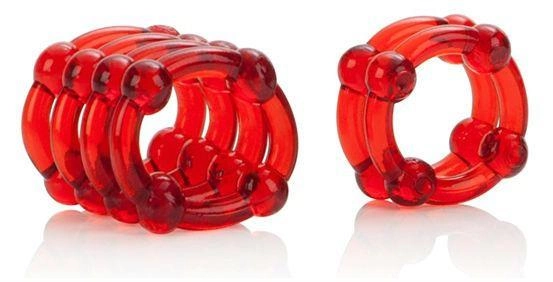Два ерекційних кільця Colt Enhancer Rings колір червоний (11278015000000000) - зображення 1