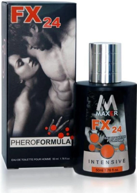 Духи з феромонами для чоловіків FX24 Maxer Intensive, 50 мл (19638000000000000) - зображення 1