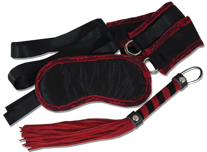 БДСМ-набір Leather & Lace Luxury Kit (16032000000000000) - зображення 1