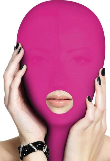 Маска Ouch Submission Mask Mouth Opening колір рожевий (15718016000000000) - зображення 1