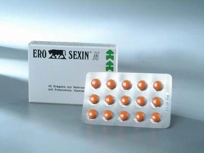 Афродизіак для обох статей ERO SEXIN® M, 45 драже (00650 трлн) - зображення 1