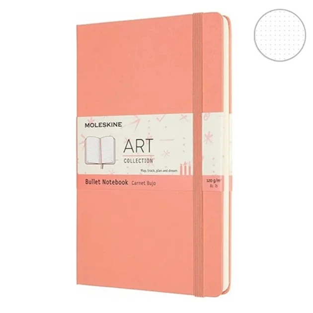 Блокнот Moleskine Art Bullet середній помаранчевий ARTBULNT3D20 - Фото 1 Блокнот Moleskine Art Bullet середній помаранчевий ARTBULNT3D20 - зображення 1