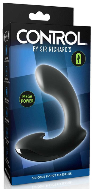 Вибростимулятор простаты Sir Richards Control Silicone P-Spot Massager (20353000000000000) - изображение 5