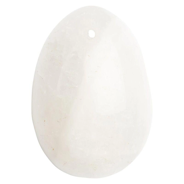 Яйцо йони из натурального камня La Gemmes Yoni Egg L цвет прозрачный (21789041000000000) - изображение 1