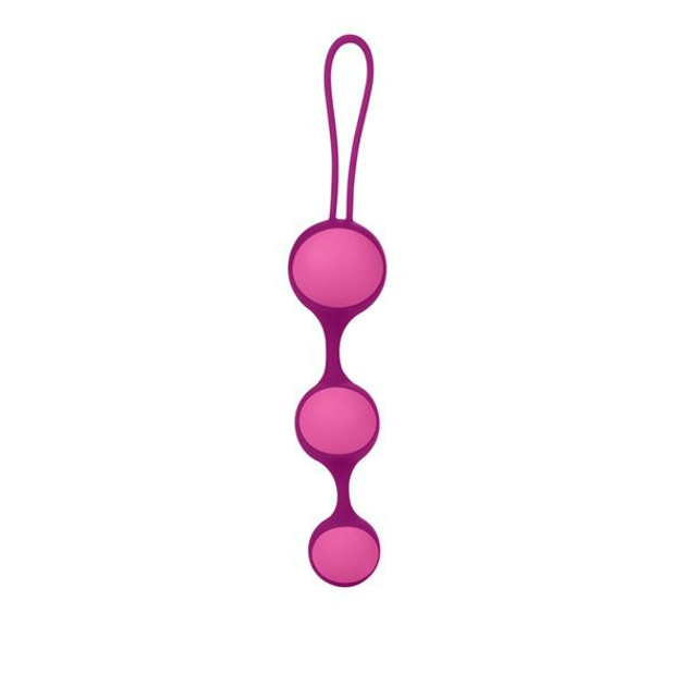 Вагінальні кульки Stella III Kegel Ball Set колір рожевий (12708016000000000) - зображення 2