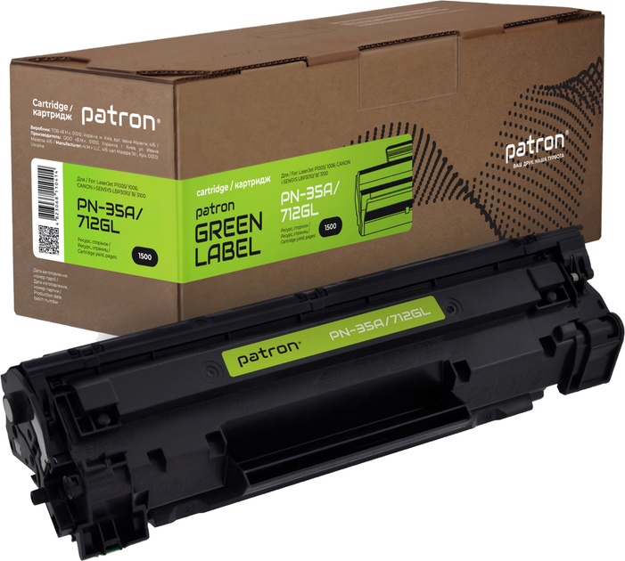 Картридж Patron Green Label Canon 712 for LBP3010/3020/LJ P1005 (PN-35A ...