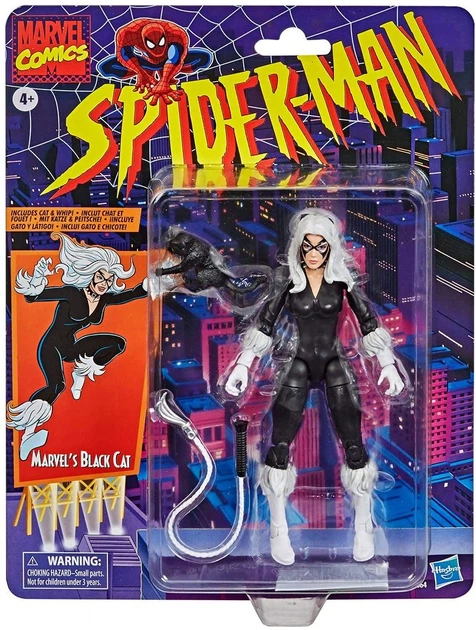 Фигурка Человек Паук Черная Кошка Spider-Man Marvel Legends Series