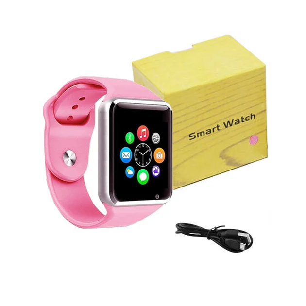 Детские умные часы GPS Smart Baby Watch A1 Розовый - изображение 8