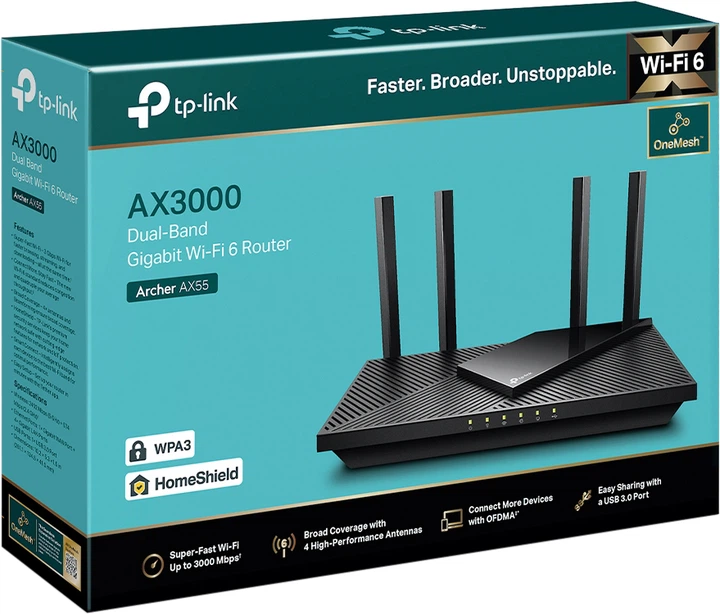 Router TP-LINK Archer AX55 - obraz 4