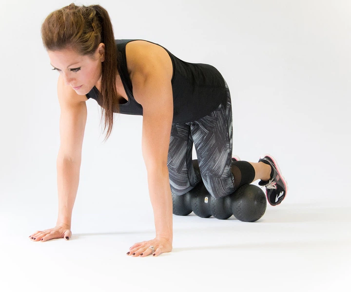 Масажний валик (роллер, ролик) Rollga HARD Foam Roller 460x150 мм
