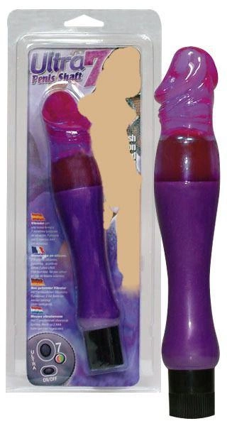 Семишвидкісною вібратор Ultra-7 Penis Shaft колір фіолетовий (06031017000000000) - зображення 2